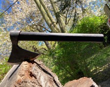 wikinger axt beil mit echt