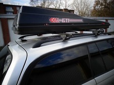 JETBAG GTI DACHBOX 2,2 m für Urlaub SKIBOX ANGLERBOX mit Schlüssel windschnittig