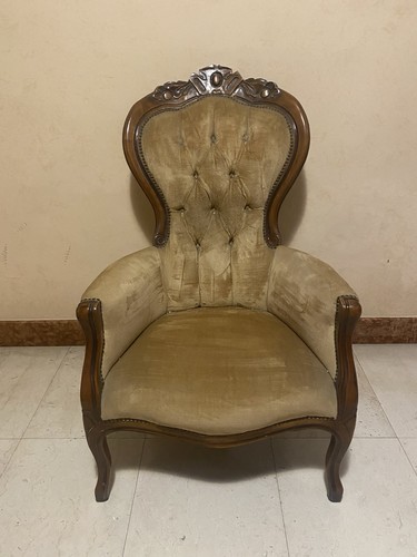 Vintage bergère sessel - bergère, aus
