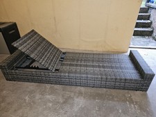 2x Sonnenliegen inkl. Auflagen
