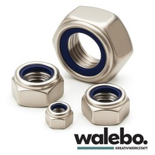 Stoppmutter selbstsichernde