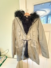 Winterjacke, Lammfell, Parka