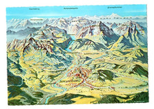 Postkarte Panorama vom