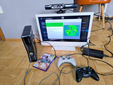 Xbox 360 S Konsole mit XK3y/XKey (Mod) ,Kinect, Nyko, Controller und „Nike+“