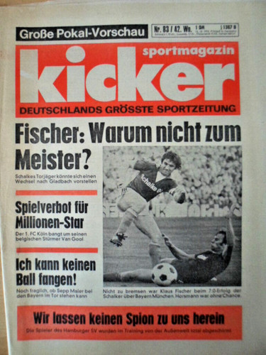 Kicker 1976 - -, 14.10.