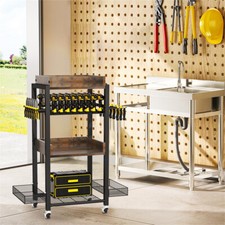 Werkstattwagen Werkzeugwagen Rollwagen Montagewagen Transportwagen Metall + MDF