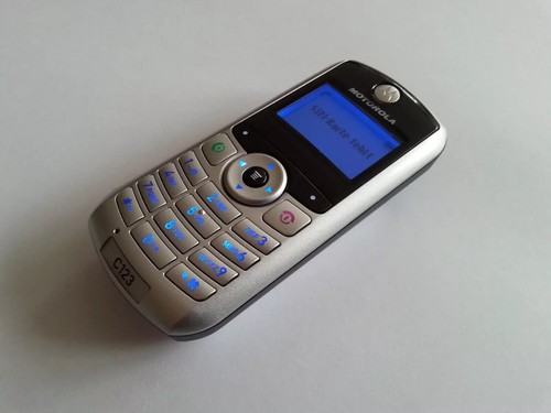 Motorola c123 silber - motorola,