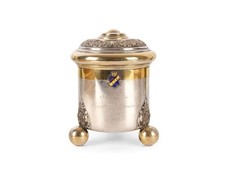 Silber Deckelhumpen Bierkrug