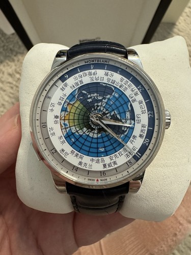 Montblanc weltzeituhr - montblanc,