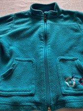 Toni- Fleece- Jacke- Blau-