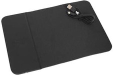 Computer Mauspad schwarz 30x22