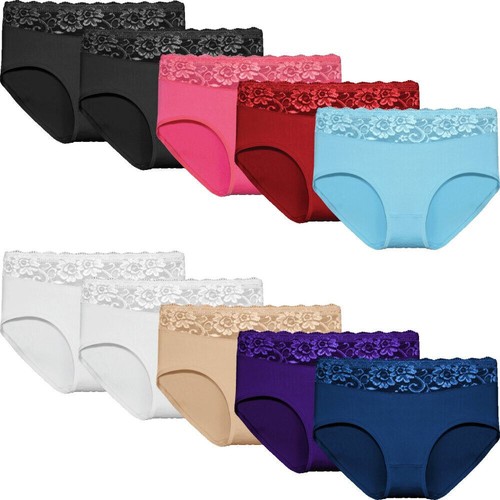 Damen spitzenslips baumwolle - damen,