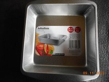 Auflaufform Backform Aluminium