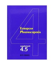 Europäisches Arzneibuch 4. Aufl. Beilage 4.5, Europarat