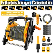 Schlauchwagen Wasser Gartenschlauch Schlauchtrommel Schlauchaufroller mit Kurbel