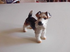 Goebel Porzellanfigur Hund, Terrier, 11 cm hoch - 1950er J. - Hundefigur Sammler