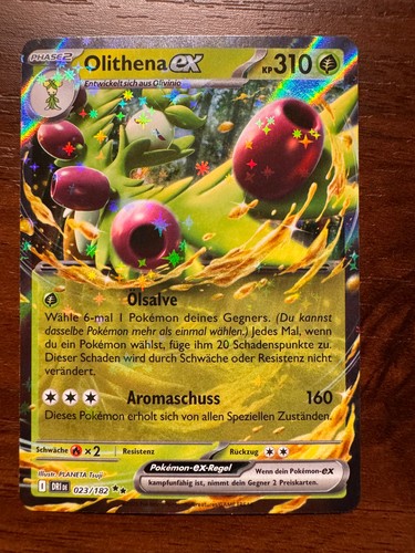 Pokémon olithena 023 182 - pokémon, ex