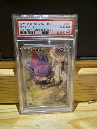 Pokemon karte zorua - karte, n's