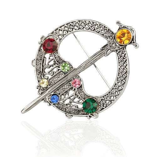 Irische tara brosche mit - tara,