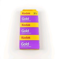 3x Kodak Gold 200 35mm Color