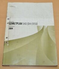 Volvo S40 V50 Schaltplan Relais Sicherungen 2004 Werkstatthandbuch 