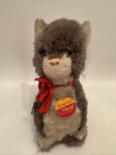 Steiff katze buzzel 70er - steiff, jahre