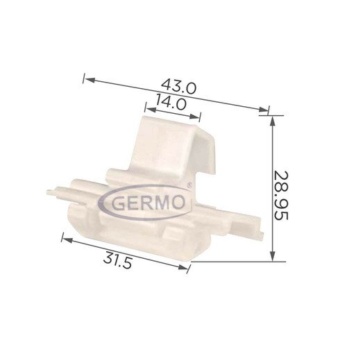 Befestigungs clip - x, befestigungs-clip