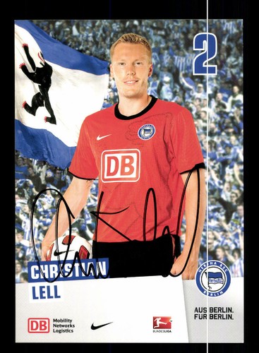 Christian lell autogrammkarte - christian,