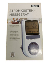 Tevion Stromkostenmessgerät Energieverbrauch messen kWh Steckdose Energiekosten