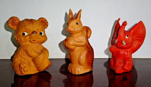 Ddr spielzeug gummi quietsch - ddr,