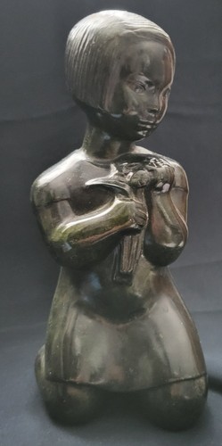 Skulptur figur bronze - skulptur, (?)