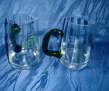 3 x  Vintage Bierglas mit