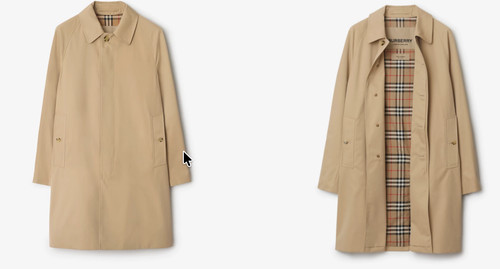 Burberry mittellanger - burberry,