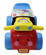 Fisher Price - Buntes Rutschfahrzeug Aktionsknöpfe versüßen die Fahrt durch Töne