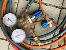 Autogenschweisgerät , Schläuche, Brenner, Druckminderer ( Sauerstoff und Propan 