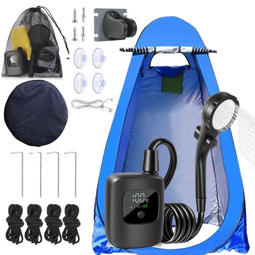 Tragbare campingdusche akku - campingdusche,