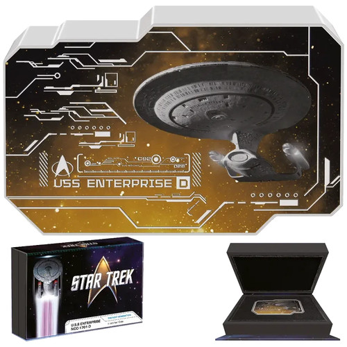 Silbermünze star trek - silbermünze, trek™