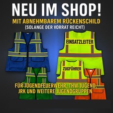 Einsatzweste mit abnehmbarem