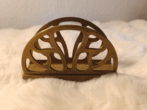 Briefhalter messing vintage - messing,