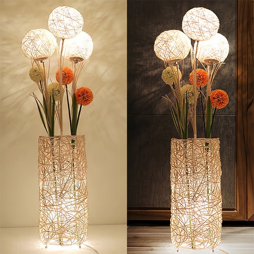 109cm led stehlampe - 109cm, 3-farbiges