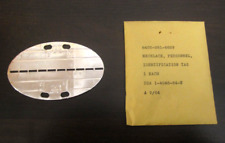 Bundeswehr Erkennungsmarke aus den 60ern, kein Nachbau,  incl . Kettensatz, neu