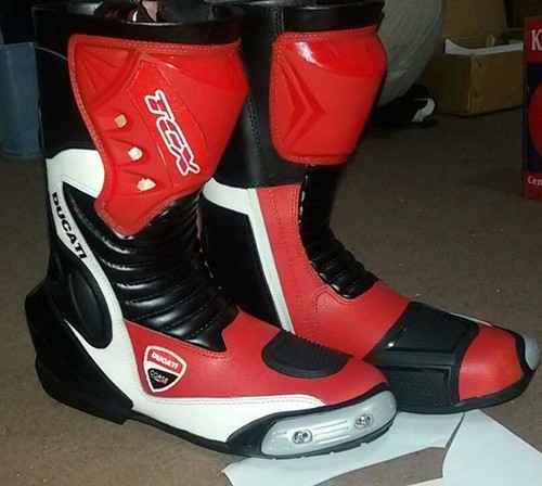 Ducati motorradstiefel aus - ducati,