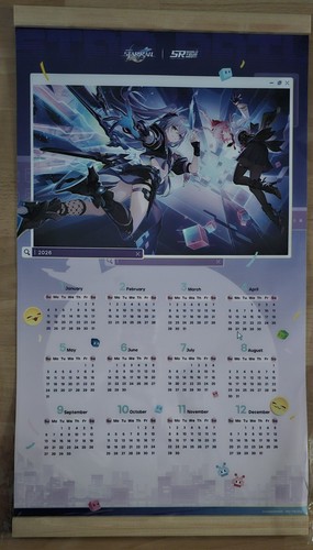 Honkai star rail - rail, kalender