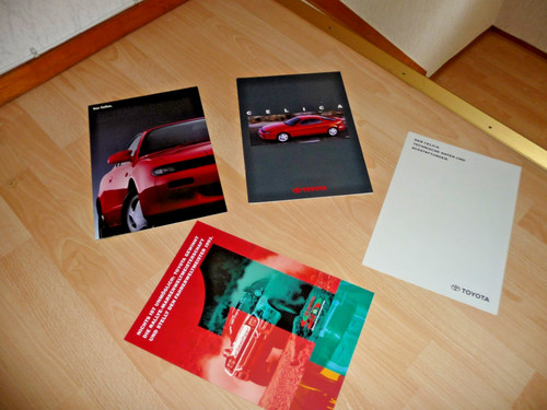 Prospekte toyota celica von - prospekte,