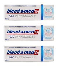 Blend-a-med Pro Zahnschmelz Zahnpasta Zahncreme , 3x75ml EAN8001090516152
