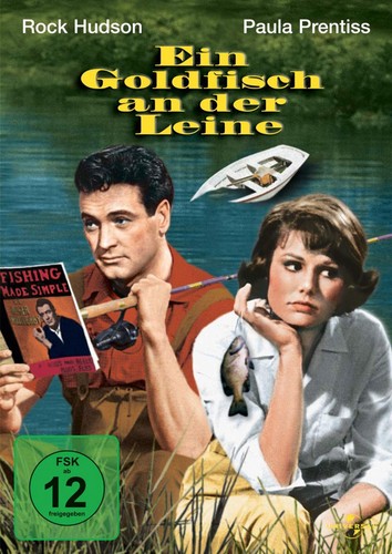 Ein goldfisch der leine - an,