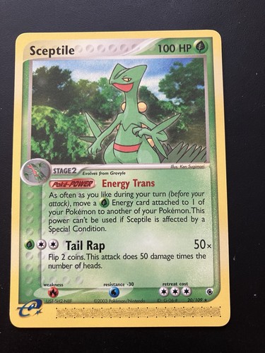 Pokemon gewaldro sceptile - pokemon,