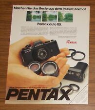 Seltene Werbung vintage PENTAX