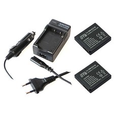2x Akku und Ladegerät für