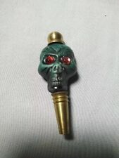 Shisha-Serie mit Skelett- und Augendesign Grün Messing